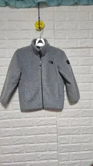 THE NORTH FACE ザノースフェイス キッズ グレー フリース ジャケット 130