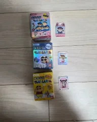 クレヨンしんちゃん 米粒フィギュア ガラス 3種 まとめ(未開封新品)