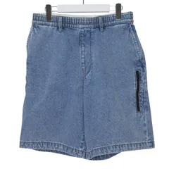 アルマーニエクスチェンジ A/X ARMANI EXCHANGE デニム ハーフパンツ ジップポケット USA28 Sサイズ相当 ブルー k241635 0810