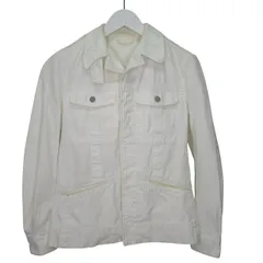 美品 GUCCI ホワイト デニムジャケット ロゴ刺繍 Gジャン 金ボタン 2025年最新】GUCCI メンズ Gジャン・デニムジャケットの人気アイテム