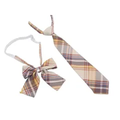 [卓上棉品] 制服リボン ネクタイ スクールリボン 女子 中学生 高校生 多色選択でき レディース ガールズ 入学式 卒業式 パーティー プレゼント (17) 1