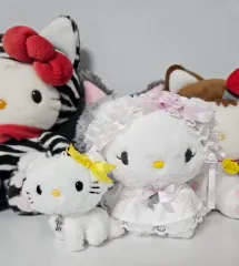 まとめ) 古典 チャーミーキティ サンリオ 白フリル ウェディング チャーミーキティ マスコット キーホルダー