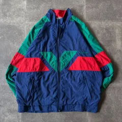 80s adidas originals ナイロンジャケット L A128 高配色 切替