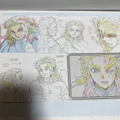 鬼滅の刃 煉獄杏寿郎 原画 ポストカード ①