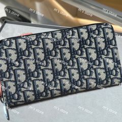 新品 Christian Dior ディオール My Dior Hibiscus Lジップウォレット