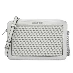 マイケルコース ショルダーバッグ MICHAEL KORS JET SET ITEM クロスボディバッグ 35T5STTC3Y OPTIC WHITE アウトレット レディース