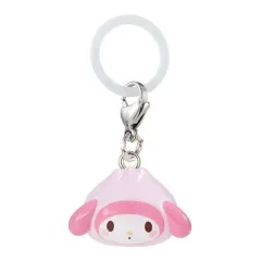 【中古】ストラップ ももまん(マイメロディ) 「サンリオキャラクターズ～なりきりまん～ めじるしアクセサリー」