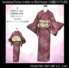 未使用近い 美品 袷 正絹 友禅 訪問着 フルセット 西陣唐織プラチナ箔