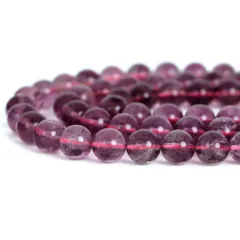 ○1連販売○ピンク フローライト【丸玉】10ｍｍ【天然石 ビーズ パワーストーン】