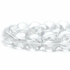 ○1連販売○水晶AA（クリスタル）【丸玉】14mm【天然石 ビーズ パワーストーン】