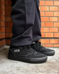 VANS キャバレロ　JPN29 VANS.MADE IN USA,90s,CABALLERO,Hi-top,RED,BLACK,US8,USED,オールド