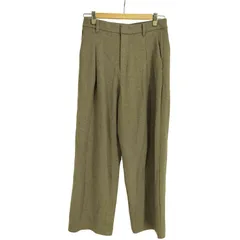 ユニクロ UNIQLO ブラッシュドジャージータックワイドパンツ レディース JPN：M 