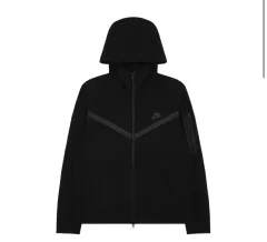 ナイキ テック フリース フーディー ジップアップ ブラック L