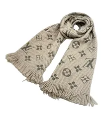 ルイ・ヴィトン マフラー エシャルプ ロゴマニア レディース メンズ LOUIS VUITTON