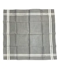 美品 エルメス ハンカチ コットン 100% ユニセックス HERMES