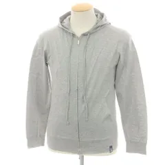 【中古】ドルモア DRUMOHR コットン ダブルジップ パーカー グレー【サイズS】【メンズ】