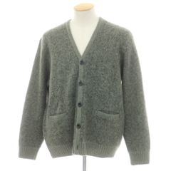 中古】ベルベスト Belvest カシミヤ ダブルブレストコート オリーブ  