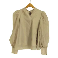 スナイデル snidel オーガンシースルーブラウス レディース FREE 