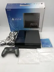 【KS-0170】SONY PlayStation 4 500GB CUH-1000A ブラック 本体 純正コントローラー 初期化済  PS4 グラビティデイズ2 GRAVITY DAZE2 初回限定版 RAINBOWSIX SIEGE 各ディスク動作確認済み