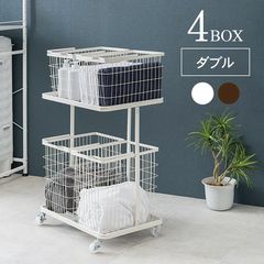 給食かご ステンレス 4個セット 昭和レトロ 業務用 収納ラック - メルカリ