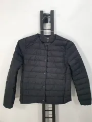 UNIQLO ユニクロ ライト ダウン ウルトラライト U ラウンドネック ダウン ジャケット ブラック m