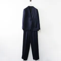 美品 マーガレットハウエル x フォックスブラザーズ MARGARET HOWELL FOX BROTHERS スーツセットアップ 1＼ネイビー【2400014687644】