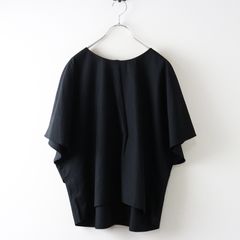 美品 ヨーコチャン YOKO CHAN スキッパーフレンチスリーブコクーン