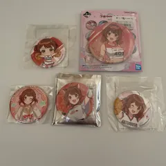花海佑芽　学園アイドルマスター　缶バッジ計5点　id:8nq