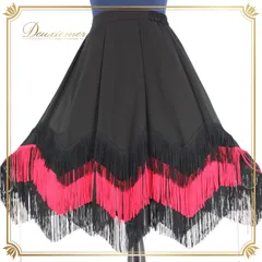 社交ダンス 衣装 ラテン スカート レッスンウェア 女性用 レディース オールシーズン 赤 黒 レッド系 ブラック系 フリンジ 無地 シンプル 派手 フリンジスカート スポーツダンス 練習着 ショートスカート パーティー衣装 エレガント ダンスウェア