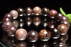 【１点物】癒やしの石◇ブラウン スギライト(杉石)　11mm　ブレスレット パワーストーン 天然石 _MC966