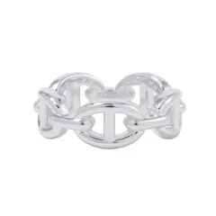 ✴︎新品　エルメス　シェーヌダンクル 指輪53 HERMES - 値下げ！新品未使用 エルメス シェーヌダンクル リング 53 の