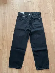 H&M ルーズフィット デニム ブラック 34/30