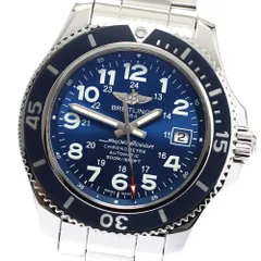 佐藤誠也 ブライトリング 純正品 ネイビー ラバーベルト 時計 24-20