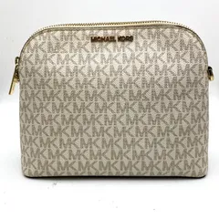 マイケルコース ポーチ MKロゴ 白 アクセ 旅行 コスメ トラベルセット FY132