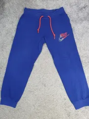 ナイキ ズボン ビックロゴ ジョガー パンツ ブルー L