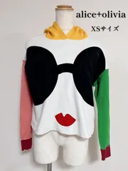 alice+olivia アリスアンドオリビア　パーカー　フェイス　トップスのサムネイル