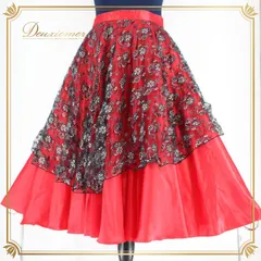 社交ダンス 衣装 スタンダード スカート レッスンウェア レディース オールシーズン 赤 銀 黒 花柄 レース シルバー系 ブラック系 レッド系 日本製 エレガント おしゃれ フェミニン ダンス用 練習 着心地よい シック 多様なスタイル イベント用