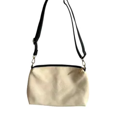 Z1606 D.KELLY ディーケリー ショルダーバッグ アイボリー ブラック レディース