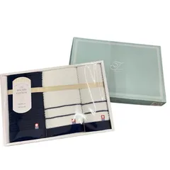 SG00001 今治 フェイスタオル&ウォッシュタオルセット まとめ 定価⭐︎¥2,750- S-12250  ホワイト コットン 2点まとめ売り