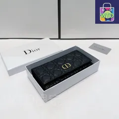 【今日特価】Dior ディオール クラシックウォレットシリーズ 頭層牛皮エンボス加工を採用