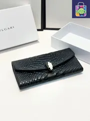 【今日特価】Bulgari ブルガリ ウォレットシリーズ 原版牛皮を採用し優れた仕上げを備える