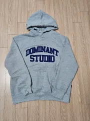 s ドミナント ブルー アーチ ロゴ フーディー Tシャツ グレー