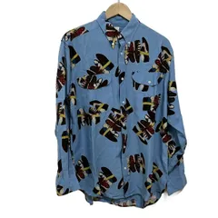 未使用　日本製極美品カールヘルムのベアーカール君総柄の水色長袖シャツ替えボタン付 2025年最新】Karl Helmut メンズ シャツの人気アイテム - メルカリ