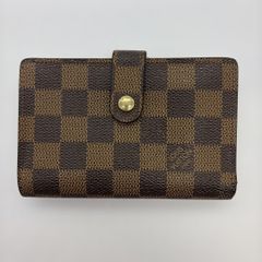 LOUIS VUITTON ダミエ がま口財布 ※イニシャル刻印あり - メルカリ