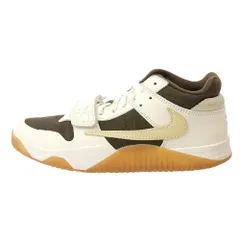 NIKE ナイキ FZ8117-100 【フェイクバスターズ鑑定済】 TR Sail and Dark Mocha トラヴィススコット ジョーダン ジャンプマンジャック スニーカー  26.5cm【中古】