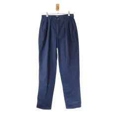 ポロ ラルフローレン 90s パンツ チノパン POLO CHINO 2タック USA製 初期タグ ネイビー 32 （w-5521012）