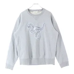 COACH (コーチ) Sweatshirt ロゴ刺繍 クルーネックスウェットトレーナー グレーのサムネイル