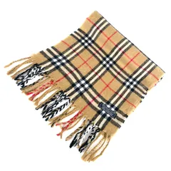 t2068 バーバリー マフラー ノバチェック ウール100% イングランド製  ユニセックス  男女兼用  キャメル  ベージュ