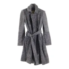 BURBERRY PRORSUM (バーバリー プローサム) Trench Coat レーヨンビスコース トレンチコート グレー レディース