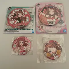 花海咲季　学園アイドルマスター　缶バッジ計4点　id:8nx